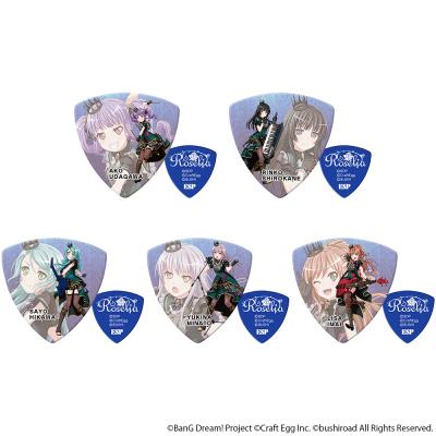 Esp X バンドリ Roselia Model Ver 4 キャラクター ギターピック5種各2枚 10枚セット Esp ガルパ ロゼリアのキャラクターピック Chuya Online Com 全国どこでも送料無料の楽器店