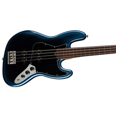 Fender American Professional II Jazz Bass Fretless RW Dark Night エレキベース ボディトップ画像