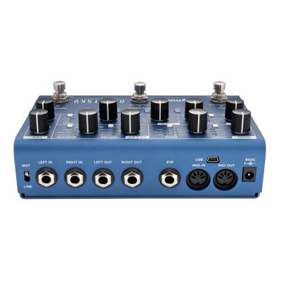 strymon(ストライモン) NIGHTSKY(ナイトスカイ) シンセシス・リバーブ・マシーン エフェクター 背面・リアパネル・入出力端子