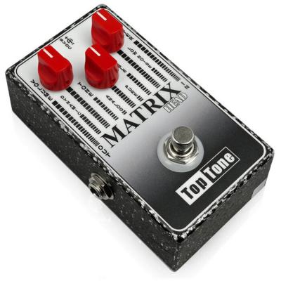 Toptone MATRIX HEAD ギターエフェクター オーバードライブ 斜めからの画像