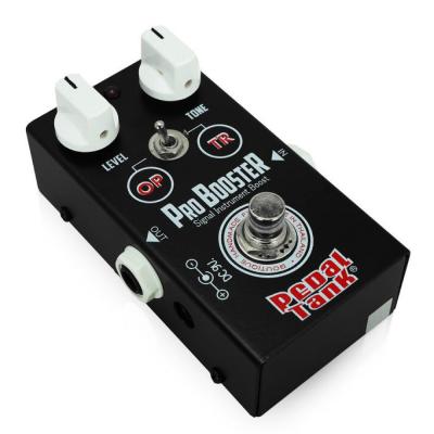 Pedal Tank Pro Booster ブースター ギターエフェクター ペダルタンク 斜めからの画像