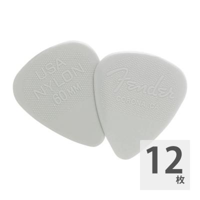 Fender 351 Shape Nylon Picks Light Gray 0.60mm ギターピック 12枚入り