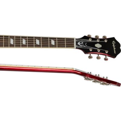 Epiphone Riviera Sparkling Burgundy エレキギター ヘッド画像