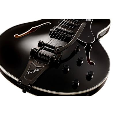 VOX Bobcat BC-S66B BK with Bigsby シングルコイルPU3基搭載 ビグスビーブリッジ セミアコースティックギター ビグスビー画像