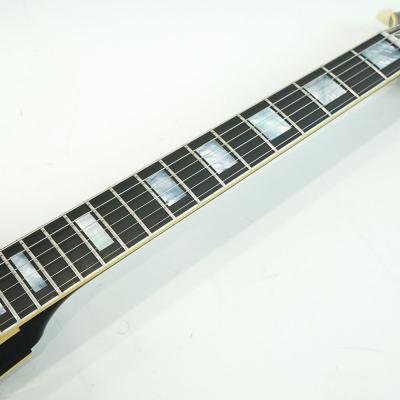 Gibson Custom Shop Historic Collection 1957 Les Paul Custom Reissue 3-Pickup VOS Ebony 指板画像