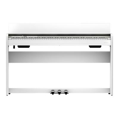 【組立設置無料サービス中】 ROLAND F701-WH ホワイト 電子ピアノ 高低自在椅子付き 全体