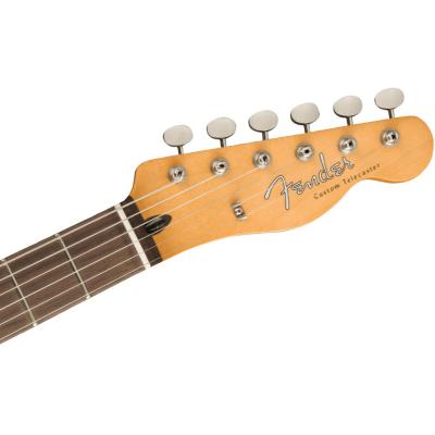 Fender Jason Isbell Custom Telecaster RW 3C CHOC BRST エレキギター ヘッド画像