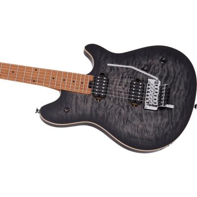 EVH Wolfgang Special QM Baked Maple Fingerboard Charcoal Burst エレキギター ボディアップの画像