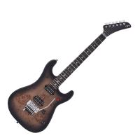 EVH 5150 Series Deluxe Poplar Burl Ebony Fingerboard Black Burst エレキギター