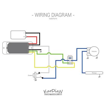 KarDiaN Iodoform Silver キャラクターモジュール 数量限定特製ストラップ付きドライバー付属 配線図