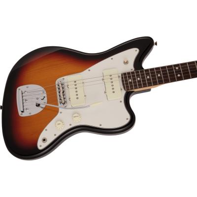 Fender Made in Japan Hybrid II Jazzmaster RW 3TS エレキギター ボディ斜めアングル画像