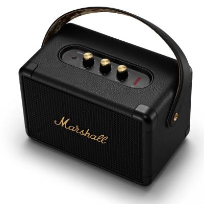 MARSHALL KILBURN II Black and Brass ワイヤレススピーカー 上からの画像