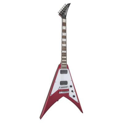 Jackson X Series Signature Scott Ian King V KVXT Candy Apple Red エレキギター 全体像