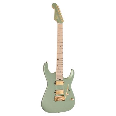 Charvel Angel Vivaldi Signature DK24-7 Nova Satin Sage Green 7弦 エレキギター 全体像