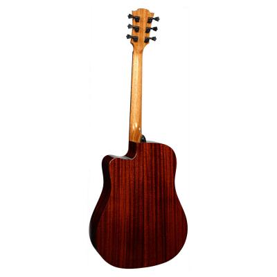 LAG GUITARS T118DCE エレクトリックアコースティックギター ボディバック画像