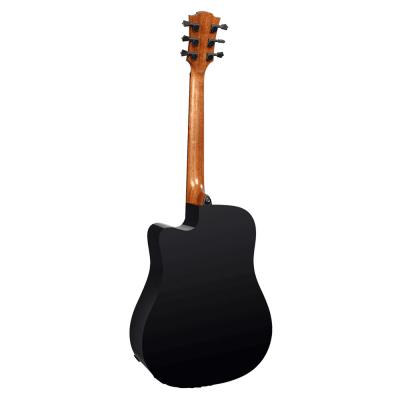 LAG GUITARS T118DCE-BLK エレクトリックアコースティックギター ボディバック画像