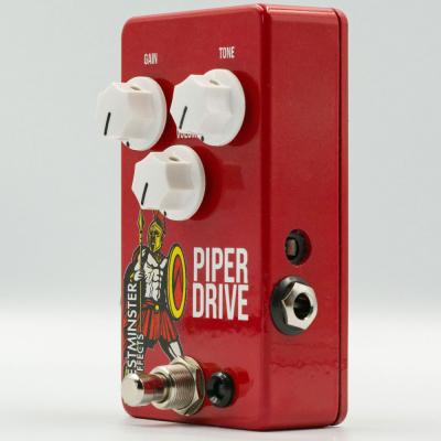 Westminster Effects WE-PD Piper Drive V2 オーバードライブ ギターエフェクター 入出力端子部画像