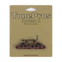 TonePros AVR2-AB Replacement ABR-1 Tuneomatic アンティークブロンズ ギター用ブリッジ