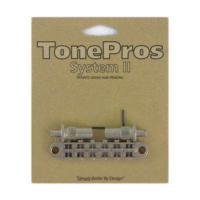 TonePros T3BT-SN Metric Tuneomatic サテンニッケル ギター用ブリッジ