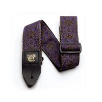 ERNIE BALL 4164 Crimson Purple Paisley Jacquard Strap ギターストラップ