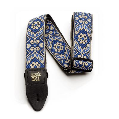 ERNIE BALL 4165 Tribal Blue Jacquard Strap ギターストラップ