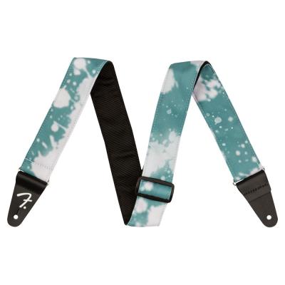 Fender Tie Dye Acid Wash Strap Teal ギターストラップ