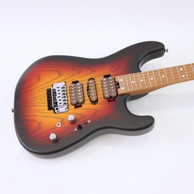 Charvel Guthrie Govan Signature MJ San Dimas SD24 CM 3-Tone Sunburst エレキギター ボディ画像