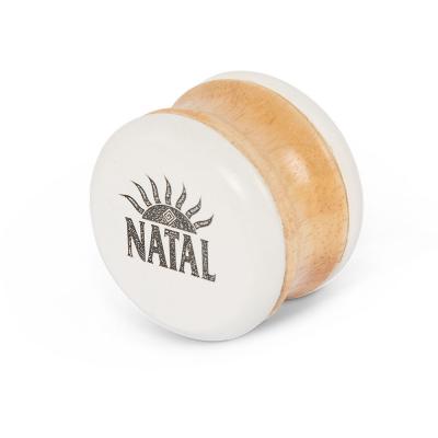 NATAL TSK-L トーキングシェイカー ナタール 側面のウッド素材からは歯切れ良く、表面の皮からは柔らかいトーンを生み出します。