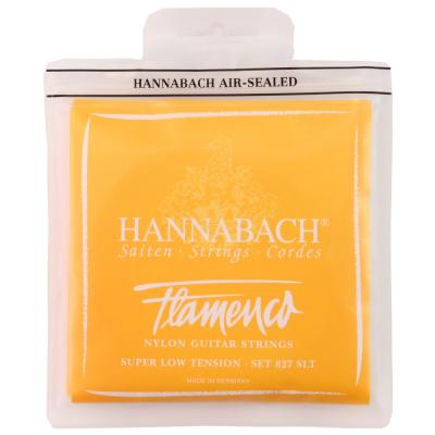 HANNABACH Flamenco SET827SLT YELLOW スーパーローテンション フラメンコギター弦