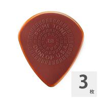 JIM DUNLOP Primetone Jazz III Sculpted Plectra with Grip 520P 0.88mm ギターピック×3枚入り