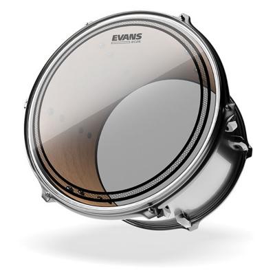 EVANS TT10EC2S 10' EC2 Tom Batter Clear ドラムヘッド 装着イメージ画像