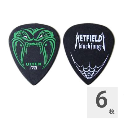 JIM DUNLOP Hetfield Black Fang 0.73mm ギターピック×6枚入り