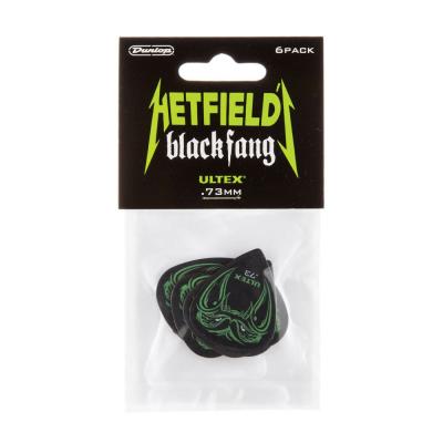 JIM DUNLOP Hetfield Black Fang 0.73mm ギターピック×6枚入り 6枚パック