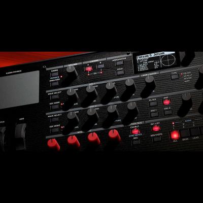 KORG MODWAVE WAVETABLE SYNTHESIZER シンセサイザー コルグ モッドウェーブ コントロール部画像