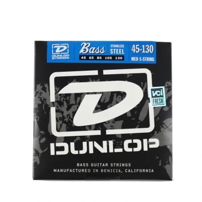 JIM DUNLOP STAINLESS STEEL Bass Strings DBS45130 5弦エレキベース弦