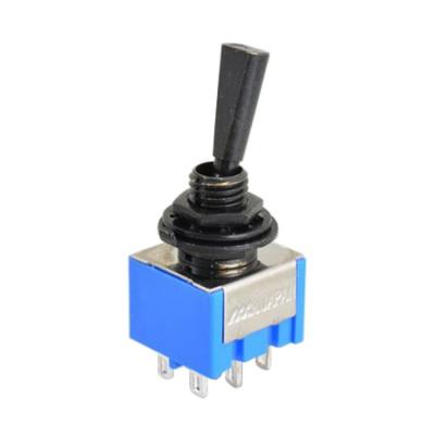 Montreux Mini Switch 6P ON-ON-ON Black No.9557 ミニスイッチ
