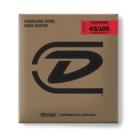 JIM DUNLOP Stainless Steel Flatwound Bass Strings DBFS45105M エレキベース弦