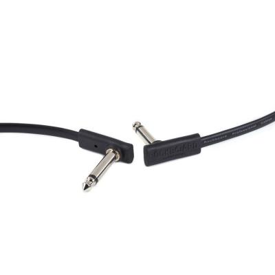 RockBoard RBO CAB PC F 20 BLK Flat Patch Cable 20 cm フラットパッチケーブル プラグ部画像
