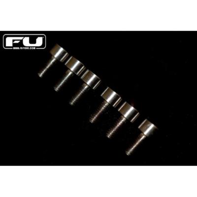 FU-Tone Titanium Saddle Mounting Screw Set フロイドローズ用 サドルマウントスクリュー 6個セット イメージ画像