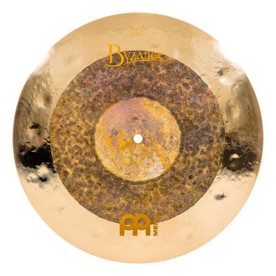 MEINL B15DUH Hihats Byzance Dual Series 15' ハイハットシンバル ペア マイネル ボトム 全体画像 正面画像