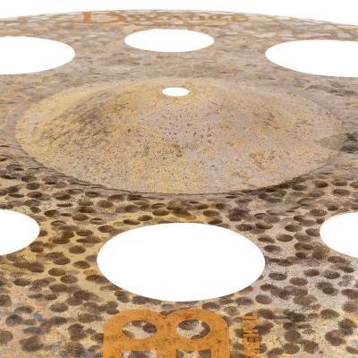 MEINL B18EDTRC Trash Crash Byzance Extra Dry Series 18' クラッシュシンバル マイネル 穴あきシンバル カップ部画像