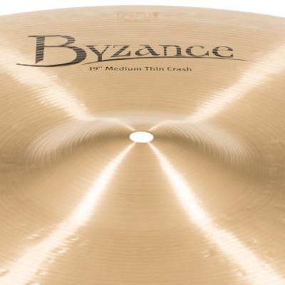 MEINL B19MTC Crashes Byzance Traditional series 19' クラッシュシンバル マイネル カップ部画像