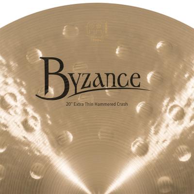 MEINL B20ETHC Extra Thin Hammered Crashes Byzance Traditional series 20' クラッシュシンバル マイネル ロゴ サイズ表記画像