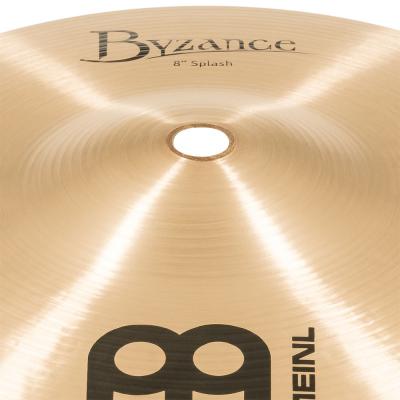 MEINL B8S Splashes Byzance Traditional series 8' スプラッシュシンバル マイネル カップ部画像