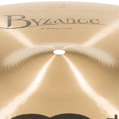 MEINL B18MC Crashes Byzance Traditional series 18' クラッシュシンバル マイネル カップ部画像