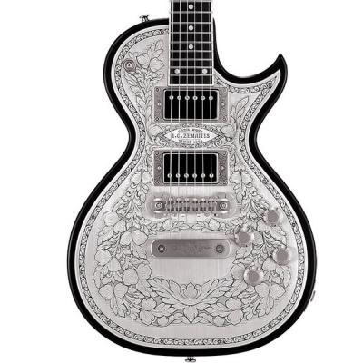 ZEMAITIS MFG-AC-24 BK Black エレキギター ゼマティス ボディ画像