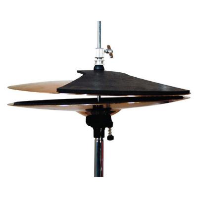 RockBag by WARWICK RBG 22170 Hi-HatPAD Silent Impact Hi-Hat Practice Pad ハイハットシンバル用サイレントパッド 装着イメージ画像