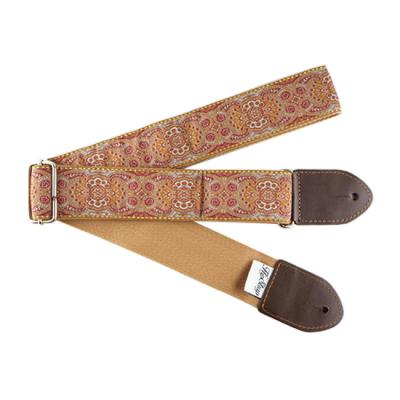 HipStrap Kashmir gold ギターストラップ