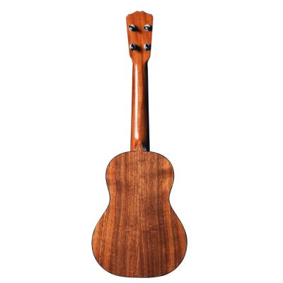 ROMERO CREATIONS Romero Signature Tenor Premium Koa Low-G テナーウクレレ 背面の画像