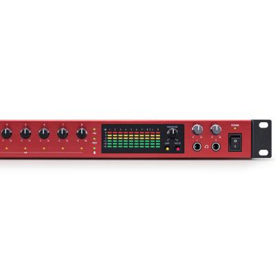 Focusrite CLARETT+ 8PRE 18-in 20-out Audio-Interface  オーディオインターフェイス 電源画像